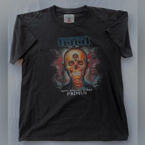 Tool Primus Tour 2016 Concert T Shirt Adult Medium Black Front & Back